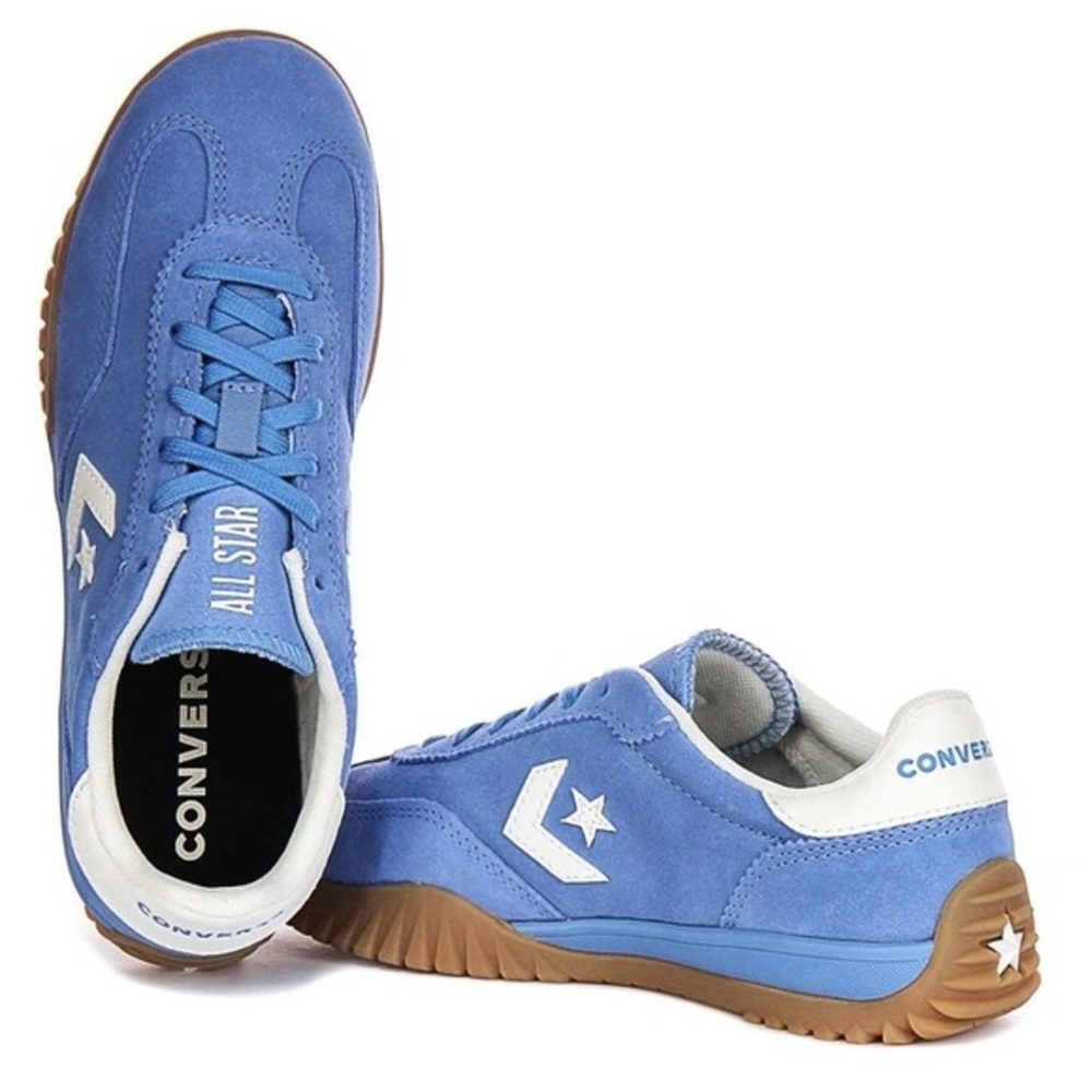 Converse Run Star Trainer Suede Blue - Unisex Men 8.5 / Women 10 - New